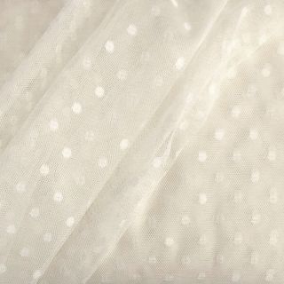 Tulle netting SPOT off white