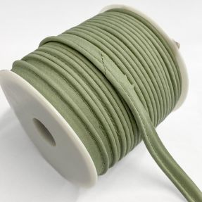 Piping tape 100% cotton old green