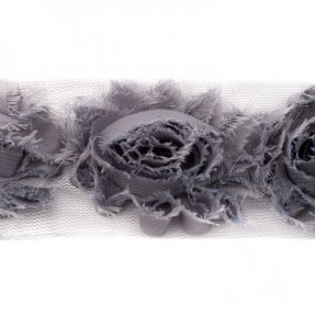 Lace tulle Rose grey