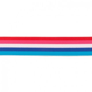 Elastic 4 cm Multistripe 6