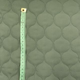 Stepped fabric Round sage