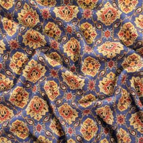 Viscose RADIANCE Paisley multicolor digital print