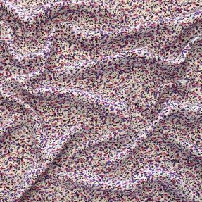 Viscose RADIANCE Mini tossed flowers lilac digital print