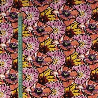 Viscose Florals design C digital print