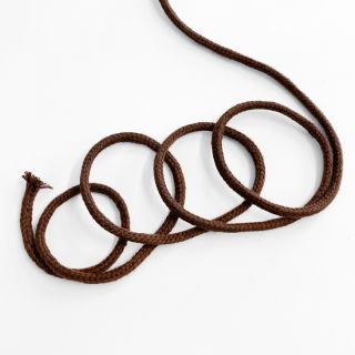 Cotton cord 3 mm choco