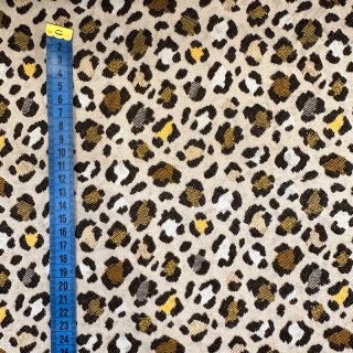 Decoration fabric PUMA ALLOVER JAUNE