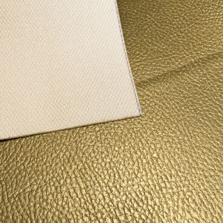 Faux leather KARIA gold