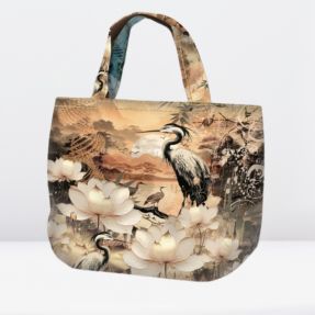 Decoration fabric BAG Heron panel