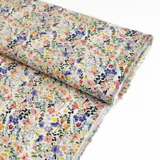 Viscose RADIANCE Tiny meadow digital print