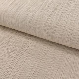 Linen viscose CRINCLE beige