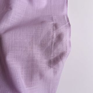Cotton fabric with linen lilac
