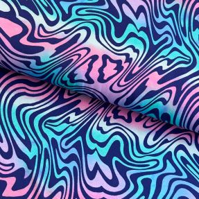 Jersey Cute and abstract wave digital print