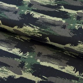 Cotton fabric Graffiti camouflage army