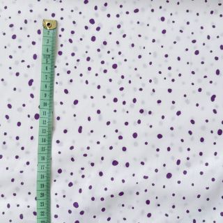 Cotton fabric Small dots Snoozy violet