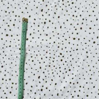 Cotton fabric Small dots Snoozy taupe