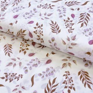 Cotton fabric Twigs Snoozy old pink