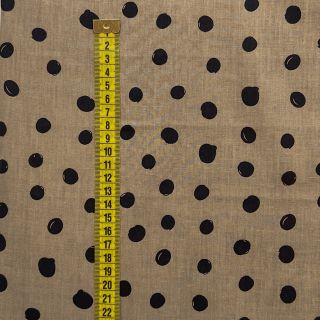 Cotton fabric Draw dots Snoozy camel