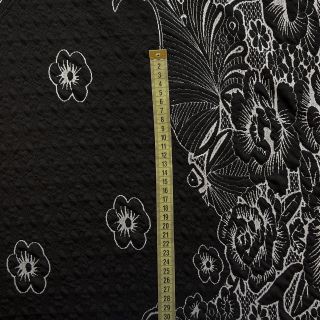 Jacquard BORDER Ciclon black