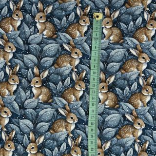 Jersey Night bunnies digital print