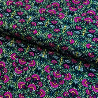 Viscose RADIANCE Jungle kaleido digital print