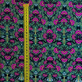 Viscose RADIANCE Jungle kaleido digital print