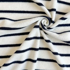 Terry YARN DYED Stripe SMALL dark blue