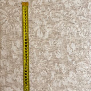 Linen viscose JACQUARD Maria natural