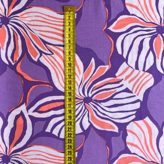 Viscose ECOVERO Florals lavender digital print