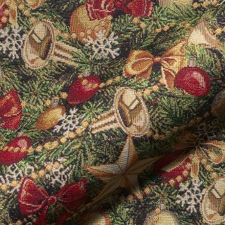 Decoration fabric GOBELIN PREMIUM Happy Holiday Deco