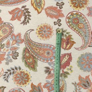 Decoration fabric GOBELIN Indian Paisley Tapestry