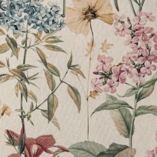 Decoration fabric Linenlook premium Flower Dreamy Field digital print