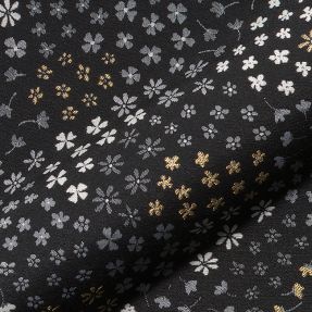 Decoration fabric jacquard Flower Mix Sprinkle metallic deluxe