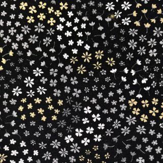 Decoration fabric jacquard Flower Mix Sprinkle metallic deluxe