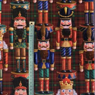 Decoration fabric Nutcracker Family digital print