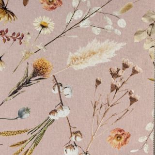 Decoration fabric Dried Flower Romance digital print