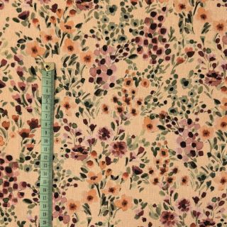 Decoration fabric Painted Lovely Flower digital print