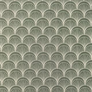 Decoration fabric Linenlook Scallop Bow Deco