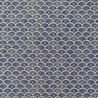 Decoration fabric Linenlook Little Wave Scale