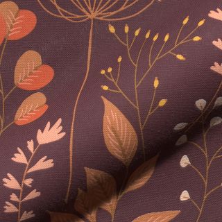 Decoration fabric premium Elegant Twig Sunset