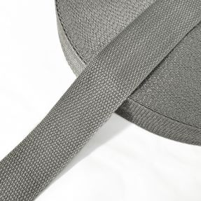 Webbing 4 cm polypropylene middle grey