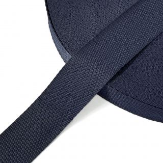 Webbing 4 cm polypropylene dark blue