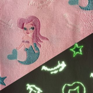 Wellness Fleece Glow in the dark Fairytale design C