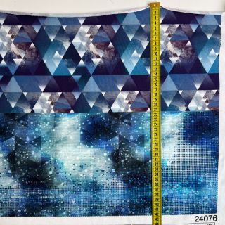 Sweat fabric Ice Crystals PANEL SET FOR ADULTS digital print