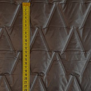 Stepped fabric Triangle taupe