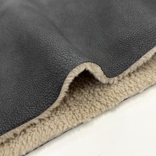 Faux leather Bounded Cantara black