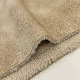 Faux leather Bounded Cantara light brown