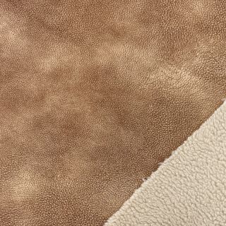 Faux leather Bounded Cantara brown