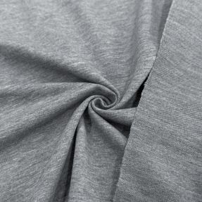 Sweat fabric light grey melange