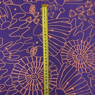 Cotton fabric NERIDA HANSEN Eden purple