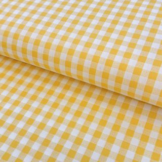 Cotton fabric Brigitte jaune